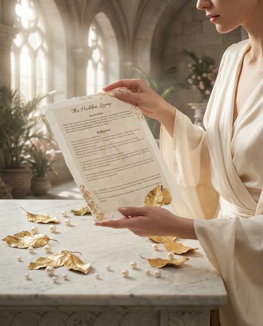 Scroll V of XII — The Lamp of Quiet Waters