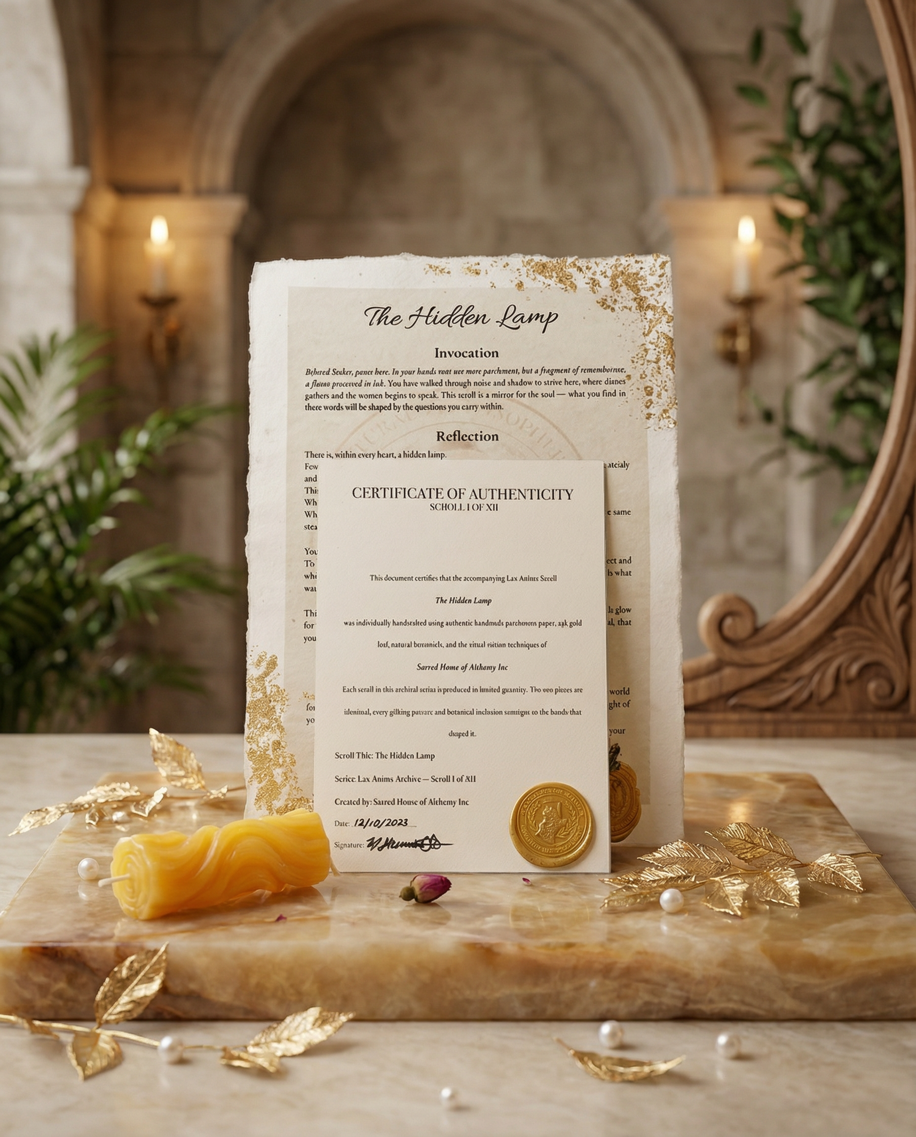 Scroll I of XII — The Hidden Lamp